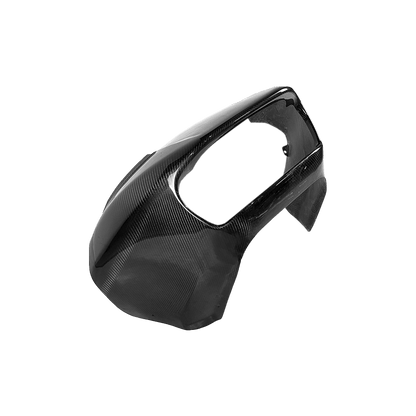 For Harley Touring Street Road Glide Dry Carbon Dual Headlight Fairing Trim