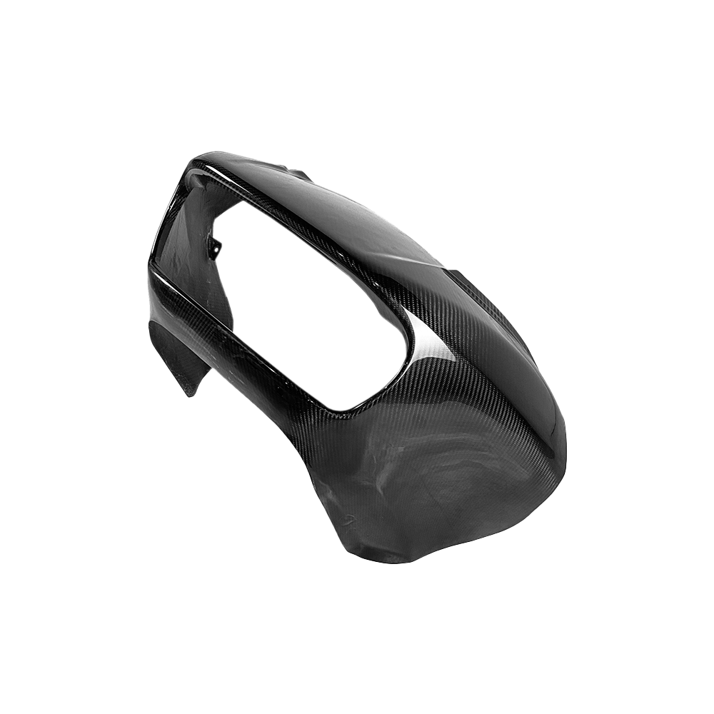 For Harley Touring Street Road Glide Dry Carbon Dual Headlight Fairing Trim