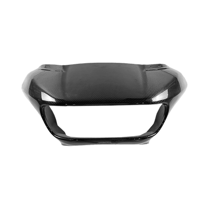 For Harley Touring Street Road Glide Dry Carbon Dual Headlight Fairing Trim