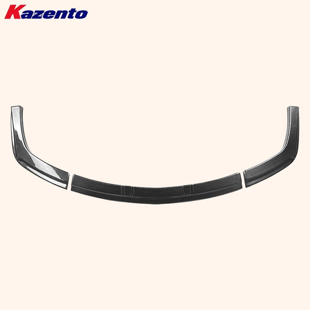 For Honda 06-11 Fd2 Civic Mug Rr Under Lip (3Pcs) Chin Splitter Spoiler Carbon Fiber Body Kits