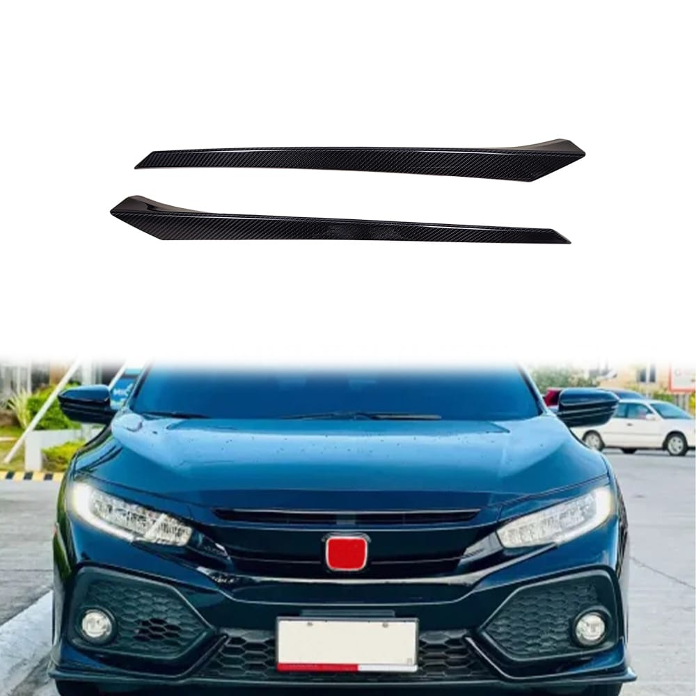 For Honda 10th Civic FK7 FC OE Headlight Eyelid Eyebrow 2015-2022