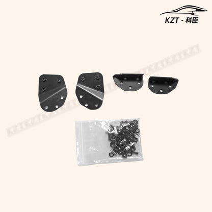 For Honda 15-17 Civic Type R Fk2 M Type Rear Gt Spoiler (5 Door Hatch) Carbon Fiber Car Body Parts Kits Kazento Carbon Parts 车身侧板 FK2-RS-M&-CF