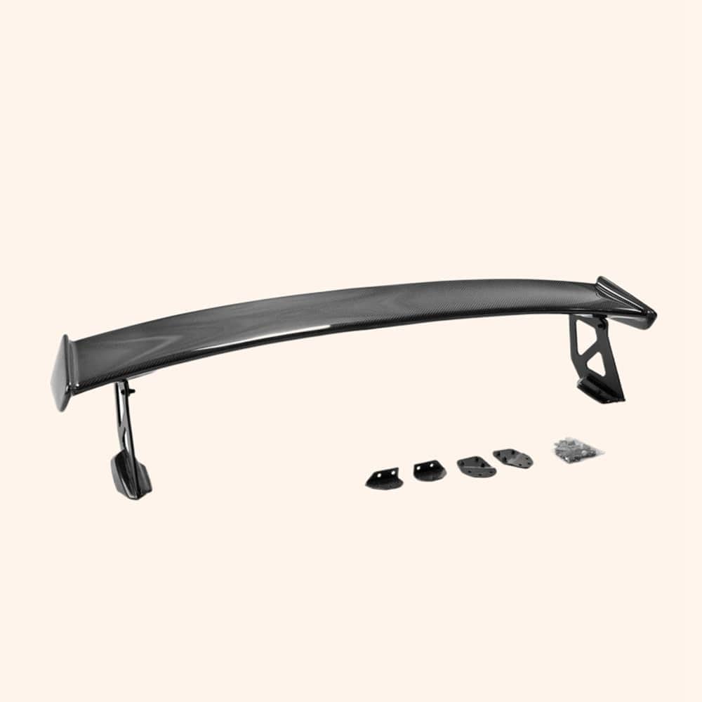 For Honda 15-17 Civic Type R Fk2 M Type Rear Gt Spoiler (5 Door Hatch) Carbon Fiber Car Body Parts Kits Kazento Carbon Parts 车身侧板 FK2-RS-M&-CF