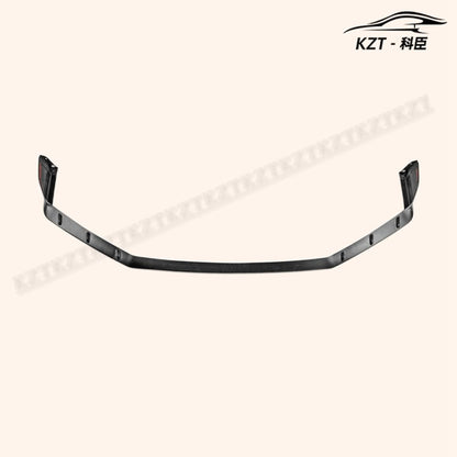 For Honda 17 Onwards Civic Type R Fk8 M Type Front Bumper Lip Chin Splitter Spoiler Abs Body Kits Kazento Carbon Parts 车身侧板 FK8-FL-M-ABS