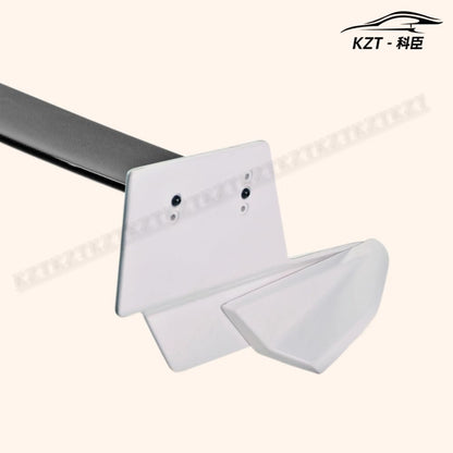 For Honda 17 Onwards Civic Type R Fk8 Type M Rear Spoiler Partial Carbon Fiber(Blade+Caps) Car Body Parts Kits Kazento Carbon Parts 车身侧板 FK8-RS-M&-PCF1