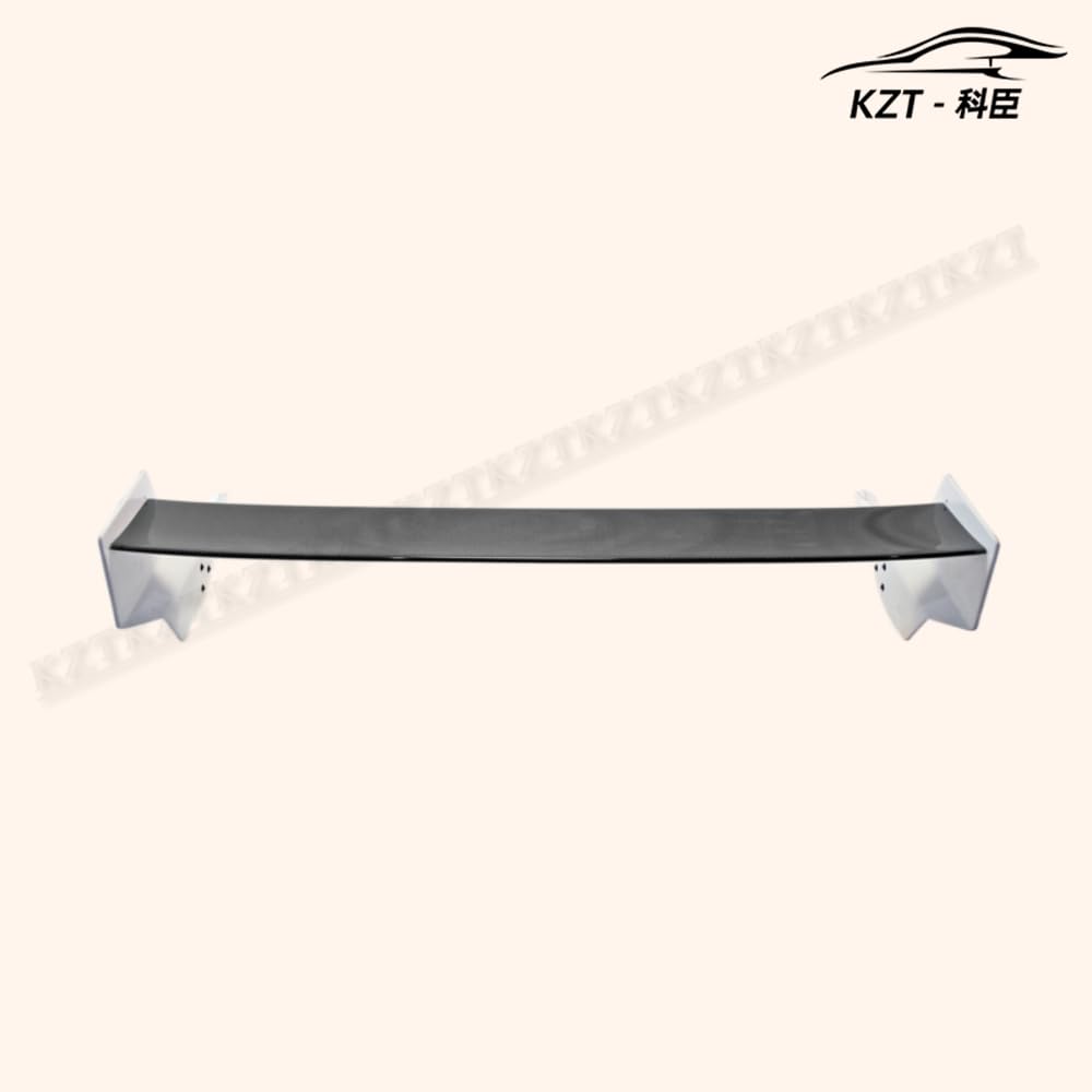 For Honda 17 Onwards Civic Type R Fk8 Type M Rear Spoiler Partial Carbon Fiber(Blade+Caps) Car Body Parts Kits Kazento Carbon Parts 车身侧板 FK8-RS-M&-PCF1