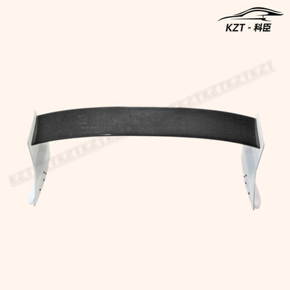For Honda 17 Onwards Civic Type R Fk8 Type M Rear Spoiler Partial Carbon Fiber(Blade+Caps) Car Body Parts Kits Kazento Carbon Parts 车身侧板 FK8-RS-M&-PCF1