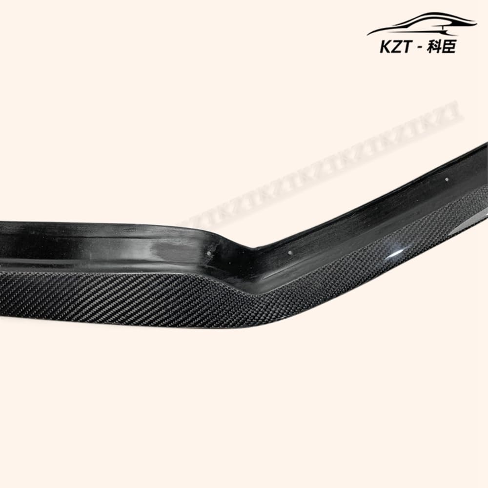 For Honda 17 Onwards Civic Type R Fk8 Vrsar1 Style Front Bumper Lip (5 Door Hatch) Chin Splitter Spoiler Carbon Fiber Body Kits Kazento Carbon Parts 车身侧板 FK8-FL-VRS-CF