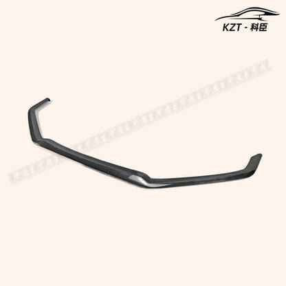 For Honda 17 Onwards Civic Type R Fk8 Vrsar1 Style Front Bumper Lip (5 Door Hatch) Chin Splitter Spoiler Carbon Fiber Body Kits Kazento Carbon Parts 车身侧板 FK8-FL-VRS-CF