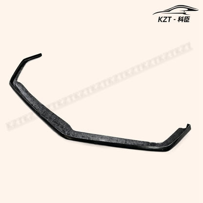 For Honda 17 Onwards Civic Type R Fk8 Vrsar1 Style Front Bumper Lip (5 Door Hatch) Chin Splitter Spoiler Fiber Glass Body Kits Kazento Carbon Parts 车身侧板 FK8-FL-VRS-FRP