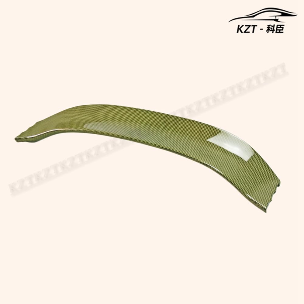 For Honda 17 Onwards Civic Type R Fk8 Vrsar1 Style Rear Wing Flap (5 Door Hatch) Yellow Kevlar Car Body Parts Kits Kazento Carbon Parts 车身侧板 FK8-RS-BLD-VRS-YK