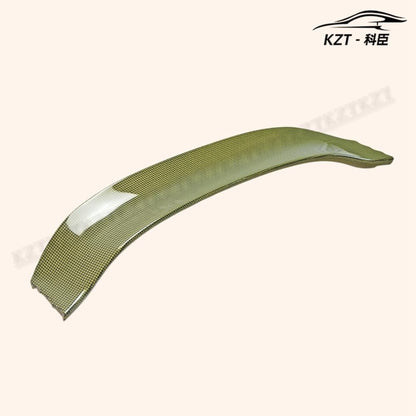 For Honda 17 Onwards Civic Type R Fk8 Vrsar1 Style Rear Wing Flap (5 Door Hatch) Yellow Kevlar Car Body Parts Kits Kazento Carbon Parts 车身侧板 FK8-RS-BLD-VRS-YK