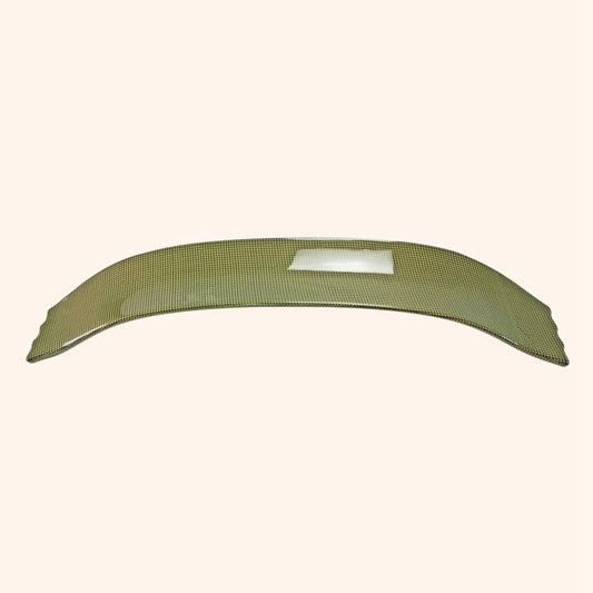 For Honda 17 Onwards Civic Type R Fk8 Vrsar1 Style Rear Wing Flap (5 Door Hatch) Yellow Kevlar Car Body Parts Kits Kazento Carbon Parts 车身侧板 FK8-RS-BLD-VRS-YK