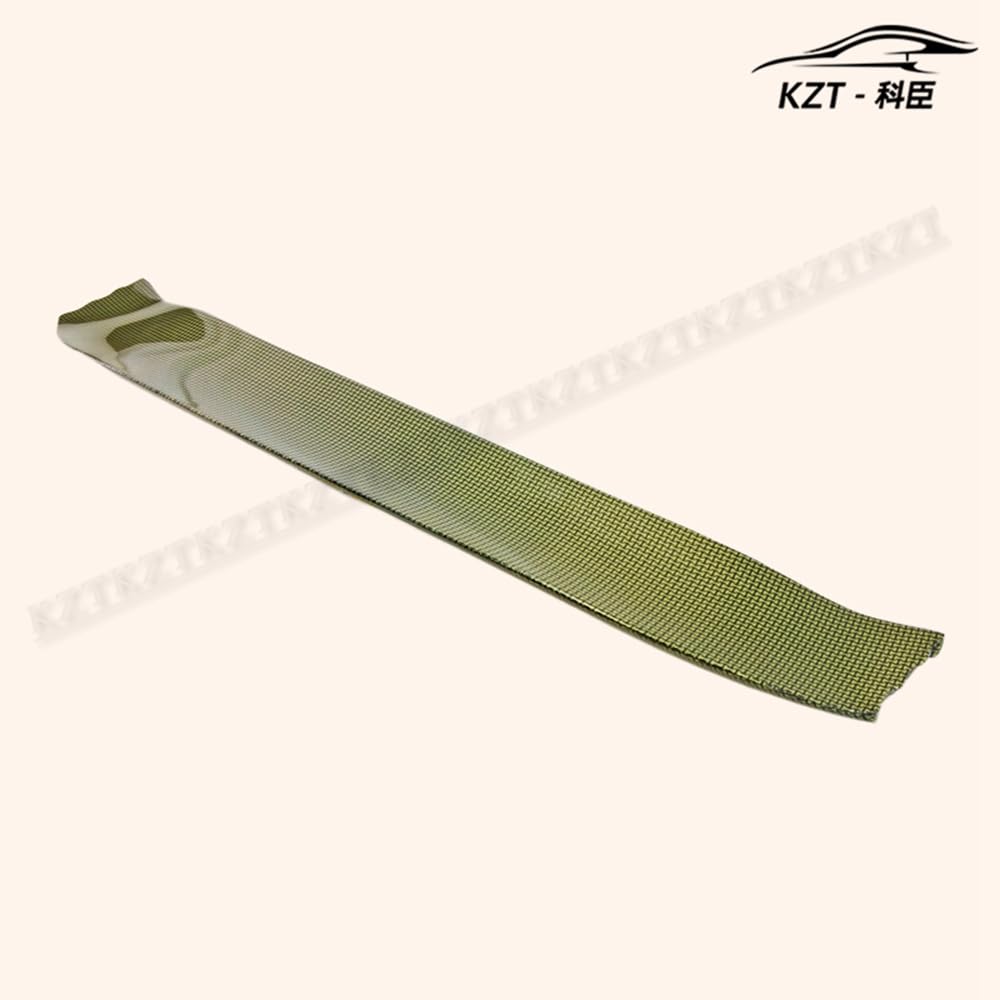 For Honda 17 Onwards Civic Type R Fk8 Vrsar1 Style Rear Wing Flap (5 Door Hatch) Yellow Kevlar Car Body Parts Kits