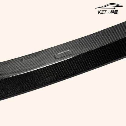 For Honda 17 Onwards Civic Type R Fk8 Vrsar2 Style Front Bumper Lip 2Pcs (With Ic Shroud) Chin Splitter Spoiler Carbon Fiber Body Kits Kazento Carbon Parts 车身侧板 FK8-FL-VRSA2-CF
