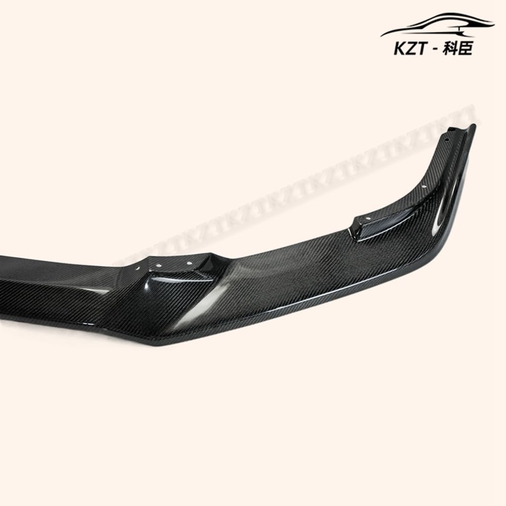 For Honda 17 Onwards Civic Type R Fk8 Vrsar2 Style Front Bumper Lip 2Pcs (With Ic Shroud) Chin Splitter Spoiler Carbon Fiber Body Kits Kazento Carbon Parts 车身侧板 FK8-FL-VRSA2-CF