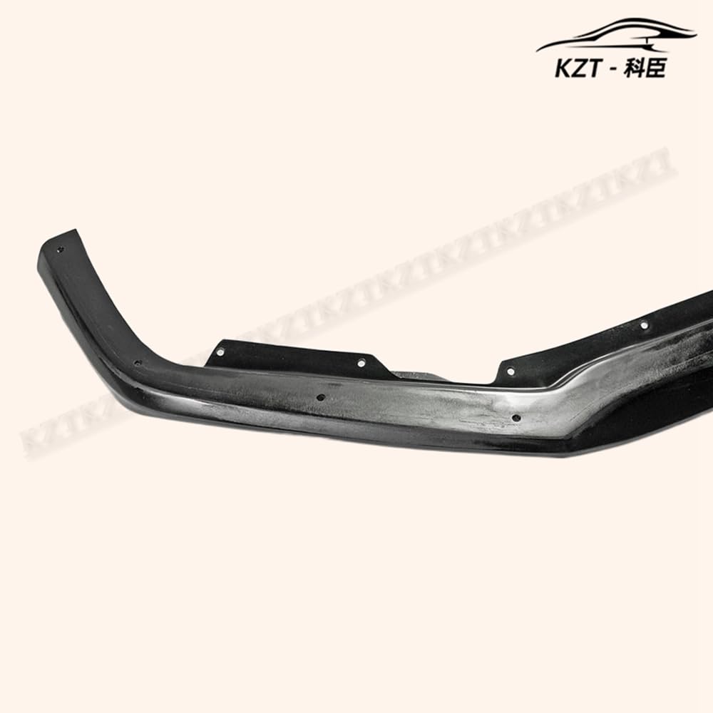 For Honda 17 Onwards Civic Type R Fk8 Vrsar2 Style Front Bumper Lip 2Pcs (With Ic Shroud) Chin Splitter Spoiler Fiber Glass Body Kits Kazento Carbon Parts 车身侧板 FK8-FL-VRSA2-FRP