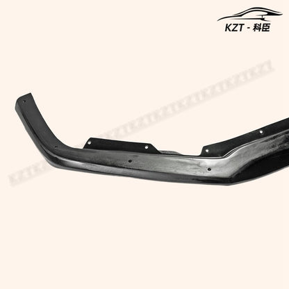 For Honda 17 Onwards Civic Type R Fk8 Vrsar2 Style Front Bumper Lip 2Pcs (With Ic Shroud) Chin Splitter Spoiler Fiber Glass Body Kits Kazento Carbon Parts 车身侧板 FK8-FL-VRSA2-FRP