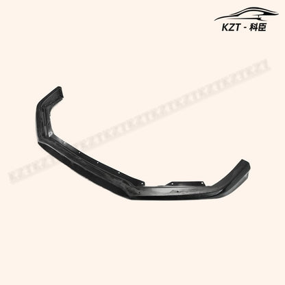For Honda 17 Onwards Civic Type R Fk8 Vrsar2 Style Front Bumper Lip 2Pcs (With Ic Shroud) Chin Splitter Spoiler Fiber Glass Body Kits Kazento Carbon Parts 车身侧板 FK8-FL-VRSA2-FRP