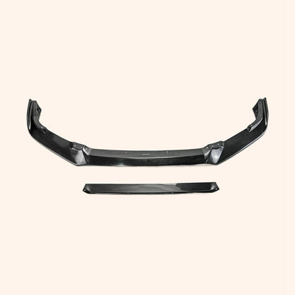 For Honda 17 Onwards Civic Type R Fk8 Vrsar2 Style Front Bumper Lip 2Pcs (With Ic Shroud) Chin Splitter Spoiler Fiber Glass Body Kits Kazento Carbon Parts 车身侧板 FK8-FL-VRSA2-FRP