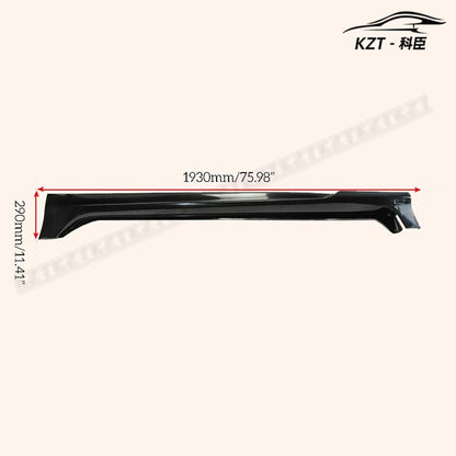 For Honda 17 Onwards Civic Type R Fk8 Vrsar2 Style Side Skirt Rocker Panels Side Part Fiber Glass Body Kit Replacement Kazento Carbon Parts 车身侧板 FK8-SS-VRSA2&-FRP
