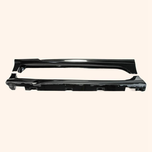 For Honda 17 Onwards Civic Type R Fk8 Vrsar2 Style Side Skirt Rocker Panels Side Part Fiber Glass Body Kit Replacement