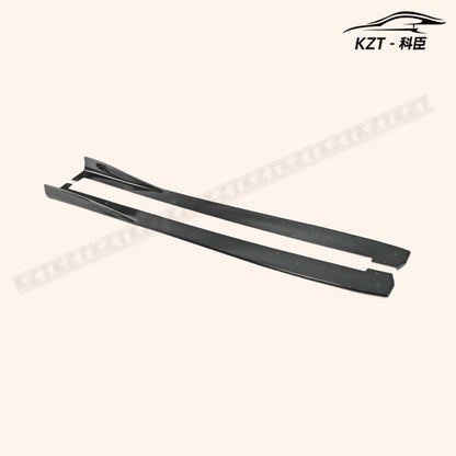 For Honda 17 Onwards Civic Type R Fk8 Vrsar2 Style Side Skirt Under board Rocker Panels Side Part Fiber Glass Body Kit Replacement Kazento Carbon Parts 车身侧板 FK8-SSX-VRSA2-FRP