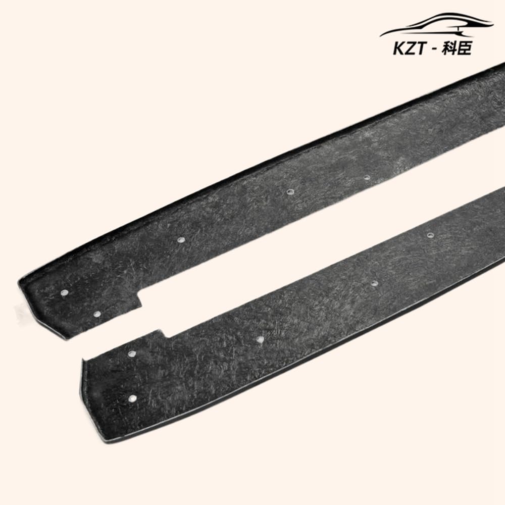 For Honda 17 Onwards Civic Type R Fk8 Vrsar2 Style Side Skirt Under board Rocker Panels Side Part Fiber Glass Body Kit Replacement Kazento Carbon Parts 车身侧板 FK8-SSX-VRSA2-FRP