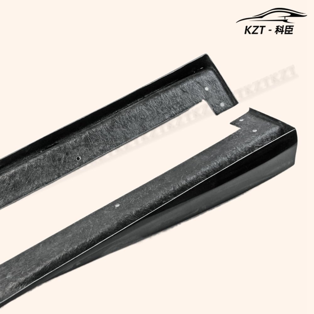 For Honda 17 Onwards Civic Type R Fk8 Vrsar2 Style Side Skirt Under board Rocker Panels Side Part Fiber Glass Body Kit Replacement Kazento Carbon Parts 车身侧板 FK8-SSX-VRSA2-FRP