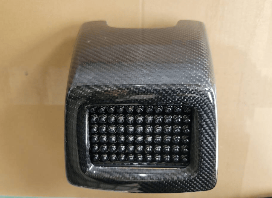 For Honda Civic FD2 Feel Rear Diffuser Lamp Cover With LED 2007-2011