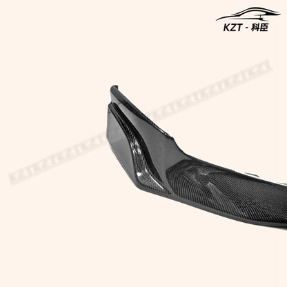 For Honda Civic Fd2 Js Racing Front Bumper Lip Chin Splitter Spoiler Carbon Fiber Body Kits