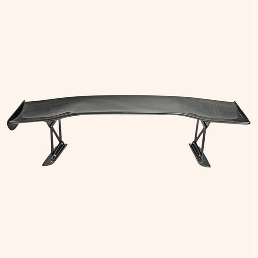 For Honda Civic FD2 Js Racing Rear GT Spoiler (1500mm long) Partial Carbon Fiber(base with FRP) Car Body Parts Kits Kazento Carbon Parts 车身侧板 FD2-RS-JS-150-P31