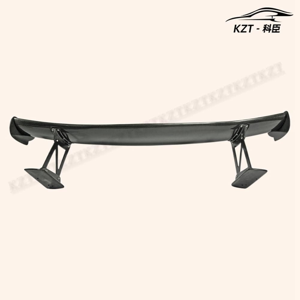For Honda Civic FD2 Js Racing Rear GT Spoiler (1500mm long) Partial Carbon Fiber(base with FRP) Car Body Parts Kits