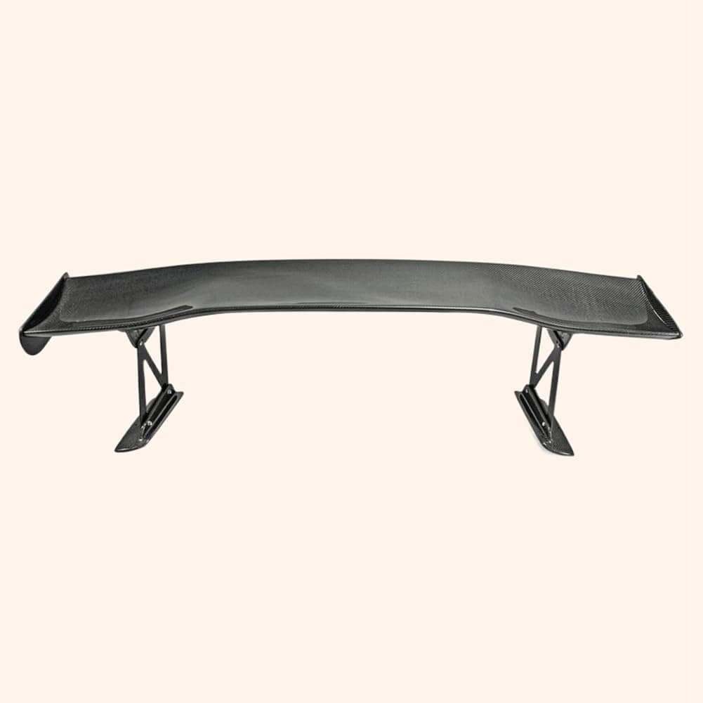 For Honda Civic FD2 Js Racing Rear GT Spoiler (1500mm long) Partial Carbon Fiber(base with FRP) Car Body Parts Kits