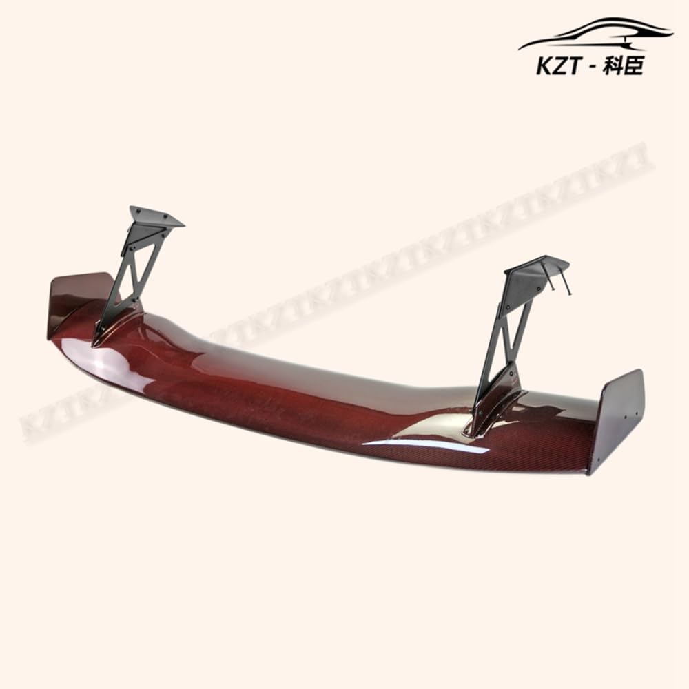 For Honda Civic Fk7 Fk8 Vtx2 Style Rear Gt Spoiler Carbon Fiber (Red Color) Car Body Parts Kits