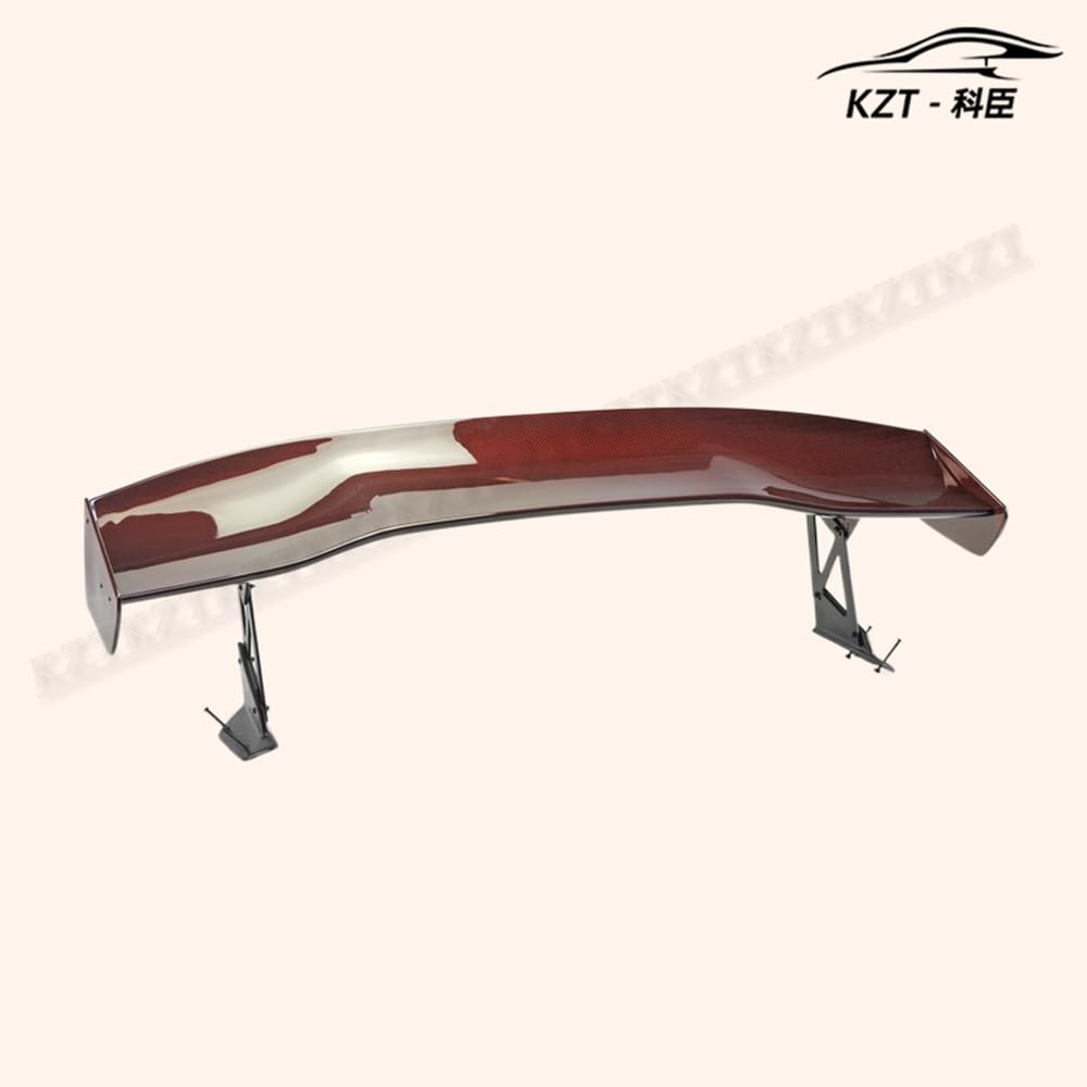 For Honda Civic Fk7 Fk8 Vtx2 Style Rear Gt Spoiler Carbon Fiber (Red Color) Car Body Parts Kits