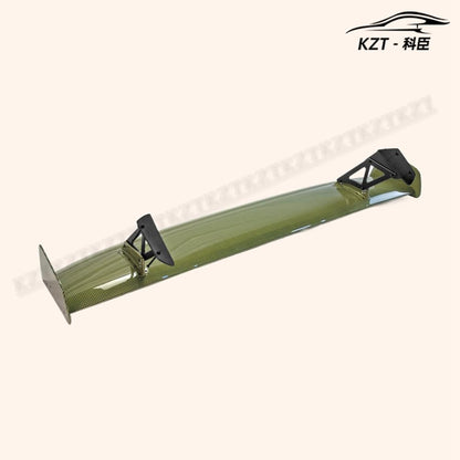For Honda Civic Fk7 Fk8 Vtx5 Style Rear Gt Spoiler Yellow Kevlar Car Body Parts Kits Kazento Carbon Parts 车身侧板 FK8-RS-GT-VTX5&-YK