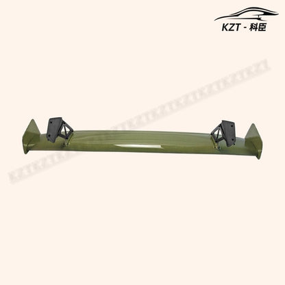 For Honda Civic Fk7 Fk8 Vtx5 Style Rear Gt Spoiler Yellow Kevlar Car Body Parts Kits Kazento Carbon Parts 车身侧板 FK8-RS-GT-VTX5&-YK