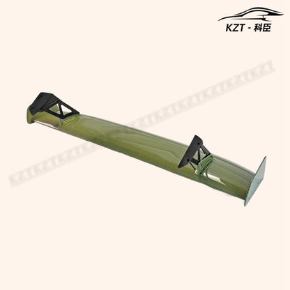 For Honda Civic Fk7 Fk8 Vtx5 Style Rear Gt Spoiler Yellow Kevlar Car Body Parts Kits