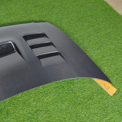 For Honda Civic Type R FD2 INGS Style Front Vented Hood 2007-2011