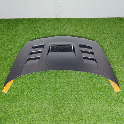 For Honda Civic Type R FD2 INGS Style Front Vented Hood 2007-2011