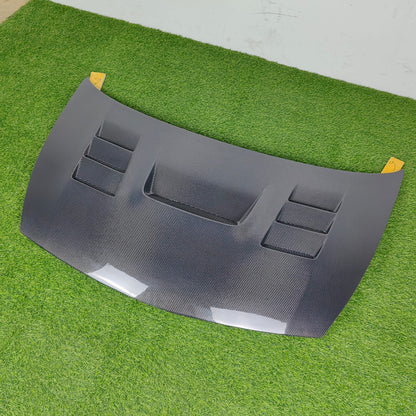 For Honda Civic Type R FD2 INGS Style Front Vented Hood 2007-2011