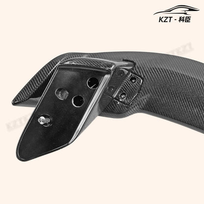 For Honda Cr-Z Zf1 Mu Style Rear Spoiler Carbon Fiber Car Body Parts Kits