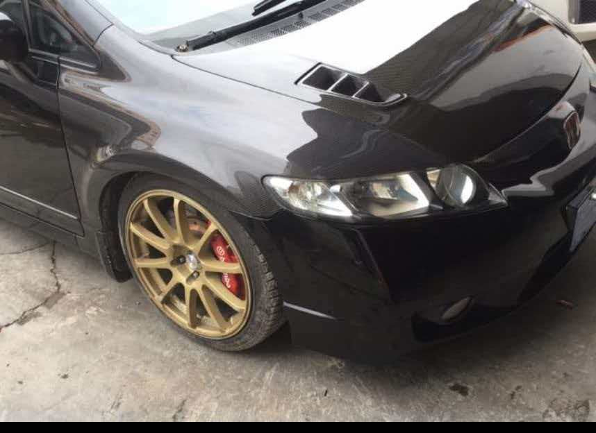 For Honda FG2 SI Coupe OE Style Front Fender 2006-2011