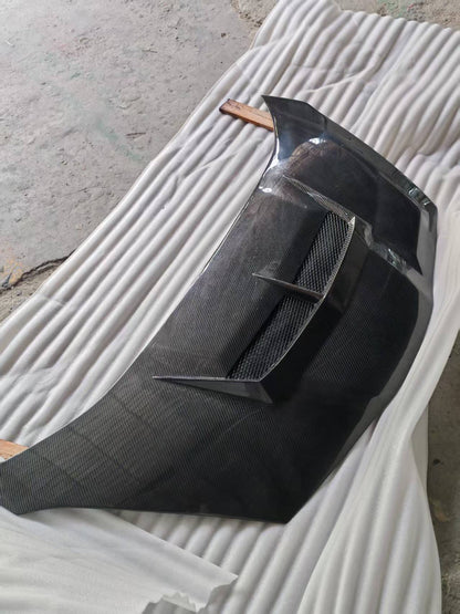 For Honda Fit GE8 M Type Front Vented Hood 2008-2014
