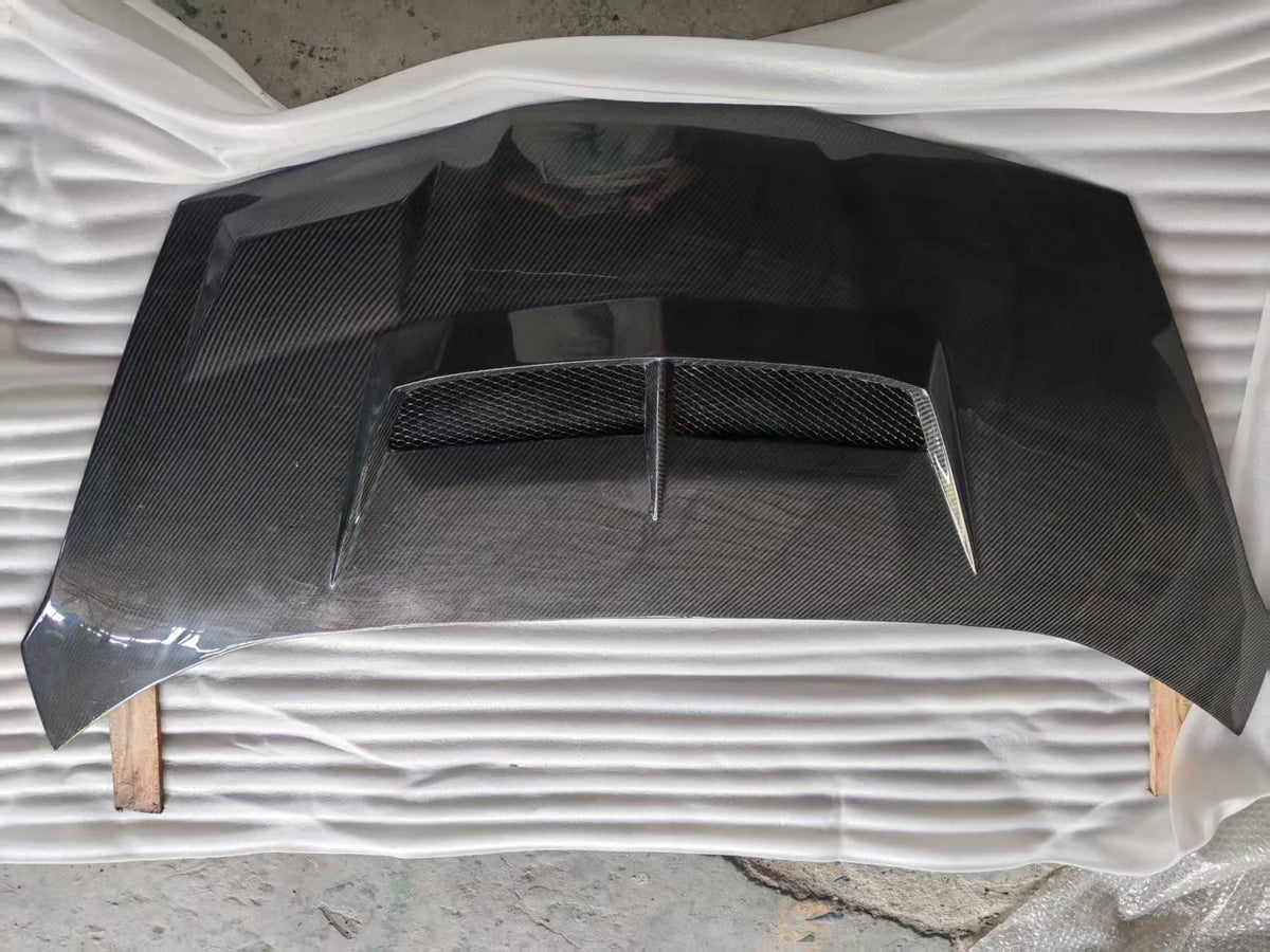 For Honda Fit GE8 M Type Front Vented Hood 2008-2014