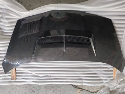 For Honda Fit GE8 M Type Front Vented Hood 2008-2014