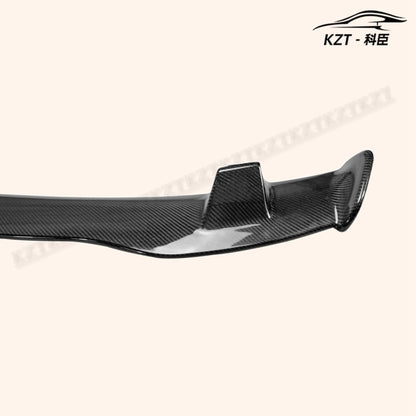 For Honda Jazz Fit Gk5 14-17 Mu-Style Rear Spoiler Wing Carbon Fiber Car Body Parts Kits Kazento Carbon Parts 车身侧板 FIT-RS-MU-14-CF
