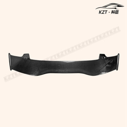 For Honda Jazz Fit Gk5 14-17 Mu-Style Rear Spoiler Wing Carbon Fiber Car Body Parts Kits Kazento Carbon Parts 车身侧板 FIT-RS-MU-14-CF