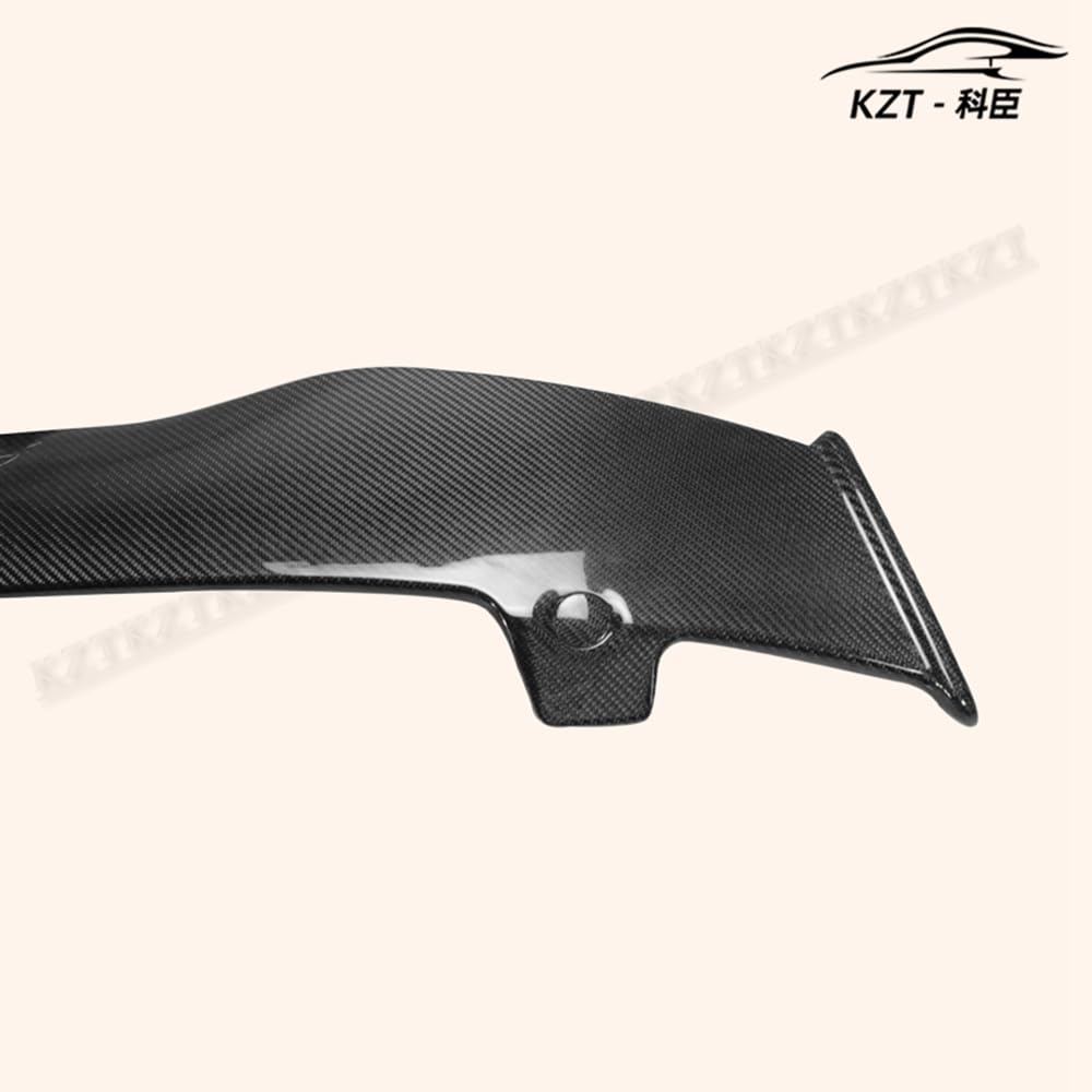 For Honda Jazz Fit Gk5 14-17 Mu-Style Rear Spoiler Wing Carbon Fiber Car Body Parts Kits Kazento Carbon Parts 车身侧板 FIT-RS-MU-14-CF